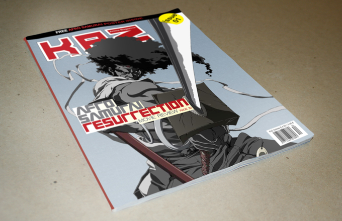 Rodwell Stephens, KRZ Anime Magazine, Print, Page Layout