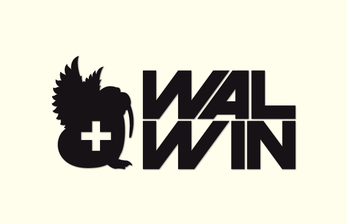 Rodwell Stephens, WALWIN with Winged Walrus, Logo
